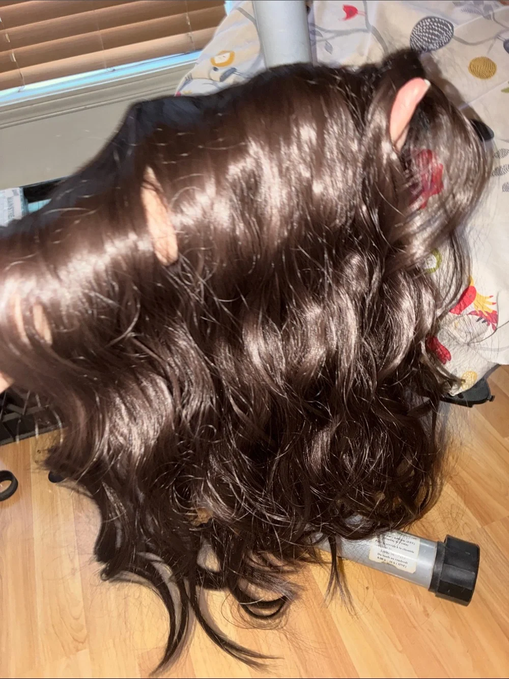 Natural Wavy Hairpiece in Chestnut Brown — Lightweight, Ready-to-Style - Picture 2 of 8